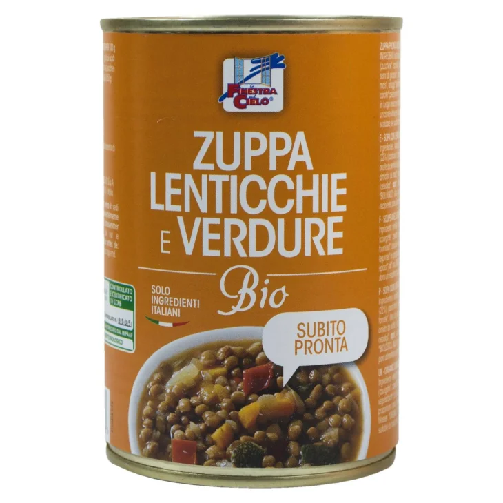 La Finestra Sul Cielo Zuppa Lenticchie E Verdure Bio