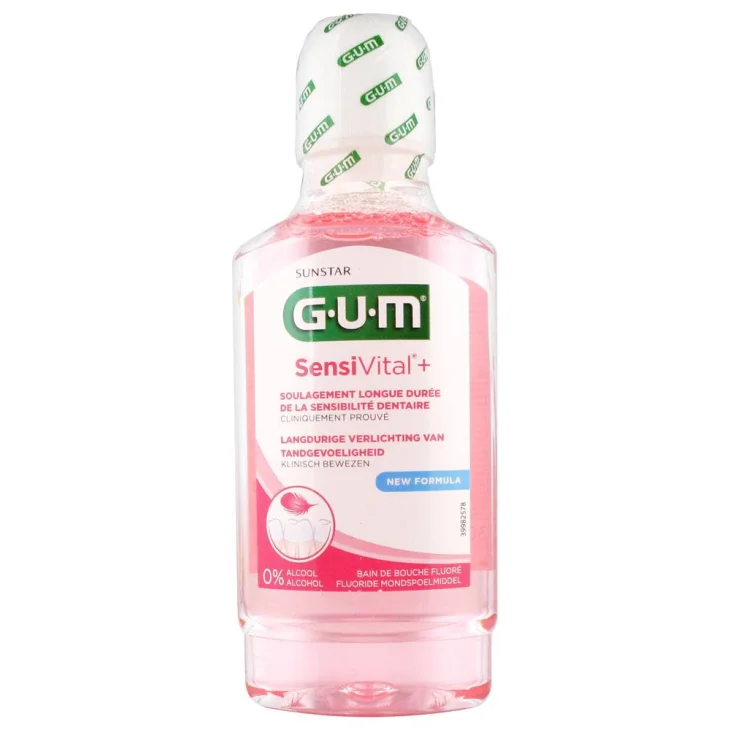 Sunstar Gum SensiVital Collutorio per la sensibilità dentale 300 ml