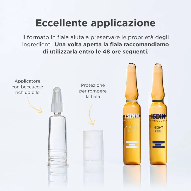 Isdin Pigment Expert & Night Peel Routine Antimacchie