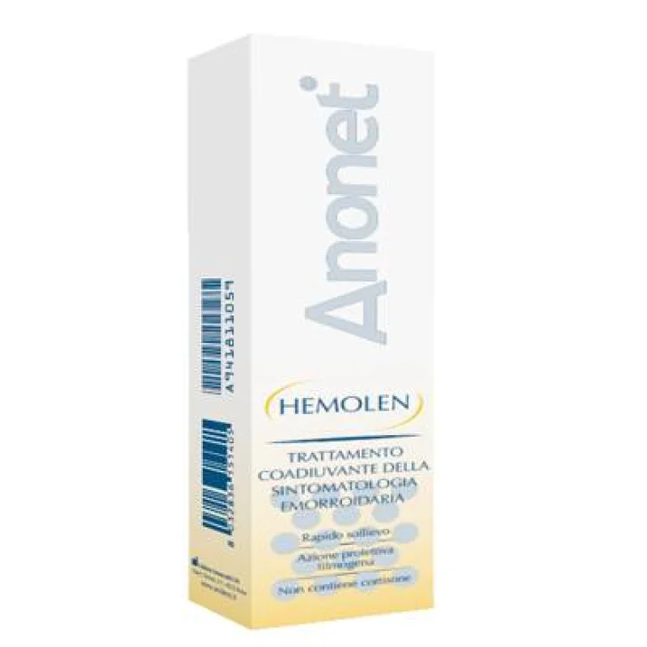 Uniderm Anonet Hemolen Crema per il trattamento delle emorroidi 30 ml