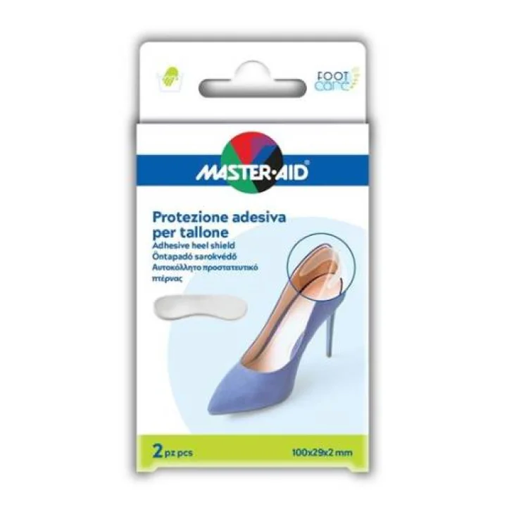 Master-Aid Foot Care Protezione Adesiva per Tallone 2 pezzi