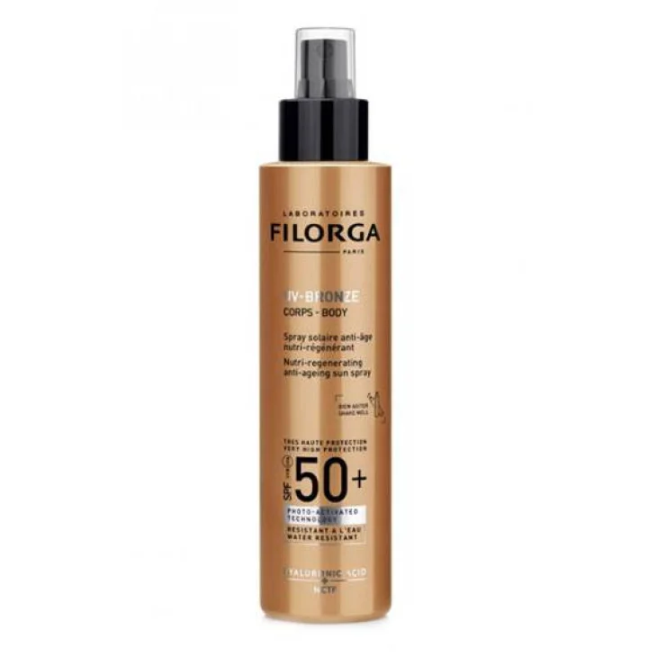 Filorga UV Bronze Body Spray Solare Anti Age SPF 50+