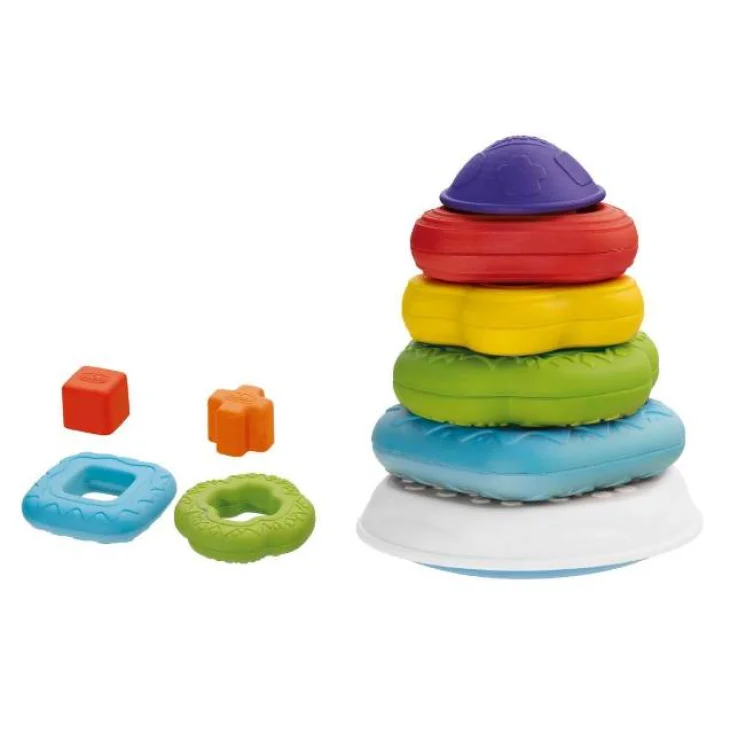 Chicco Torre Anelli 2 in 1 Gioco ad Incastro