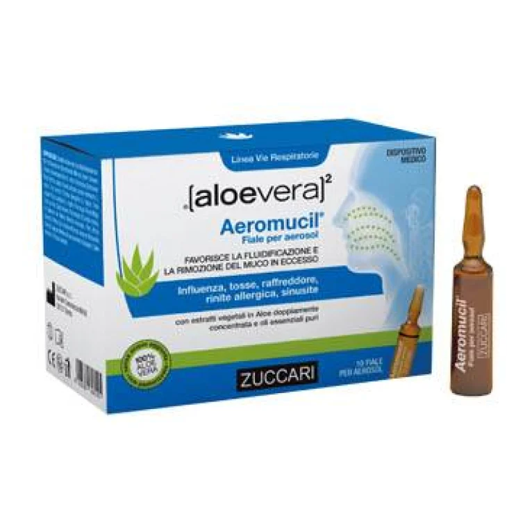 Zuccari Aeromucil Fiale Nebulizzanti Aerosol