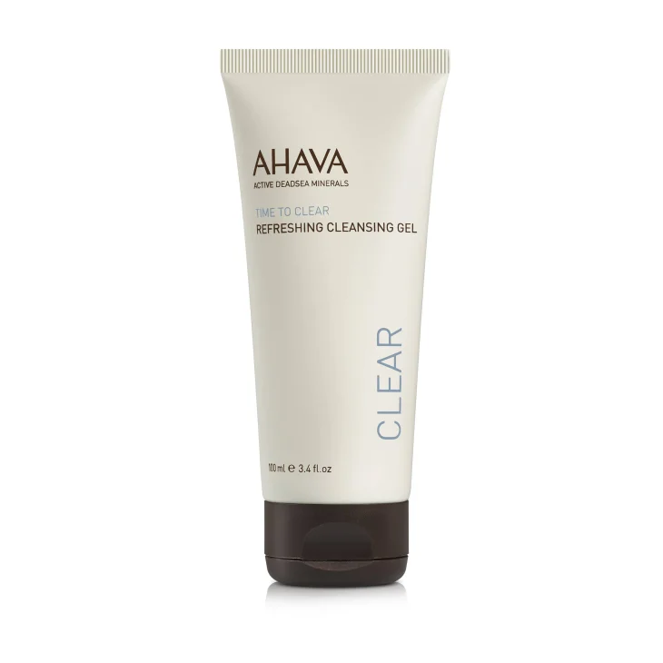 Ahava Time To Clear Refreshing Cleansing Gel detergente per il viso 100 ml