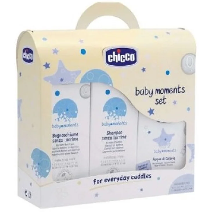 Set shampoo doccia Baby Moments Chicco