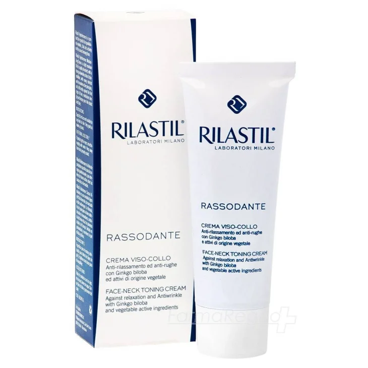 Rilastil Rassodante Crema Viso e Collo Tonificante Antirughe 50 ml