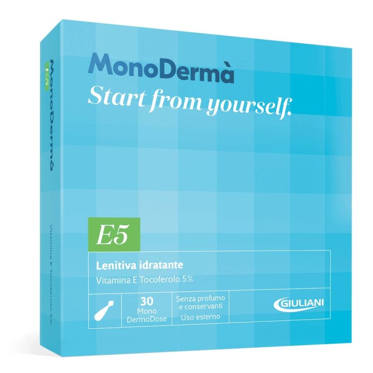 Monoderma E5 Integratore Lenitivo ed Idratante 28 capsule