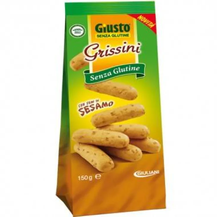 Giusto Grissini al Sesamo Senza Glutine