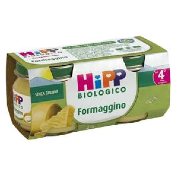 Hipp Bio Omogeneizzato Biologico Formaggino e Parmigiano
