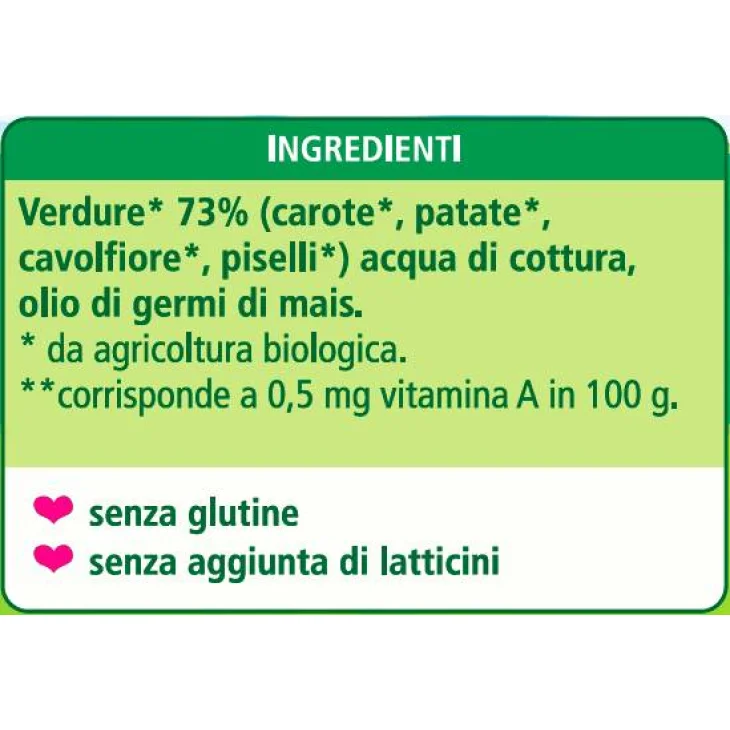 Hipp Bio Omogeneizzato Biologico Verdure Miste