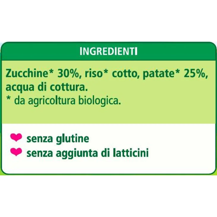 Hipp Bio Omogeneizzato Biologico Zucchine con Patate