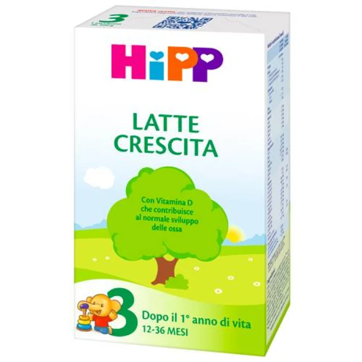 Hipp 3 Latte di Crescita in Polvere 500 gr
