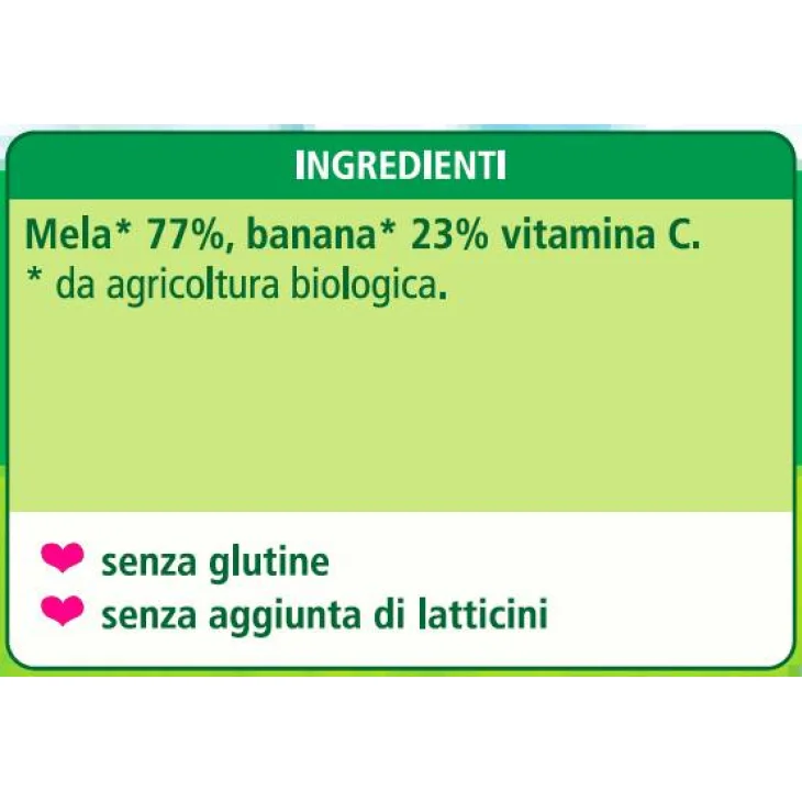 Hipp Bio Omogeneizzato Biologico Mela e Banana