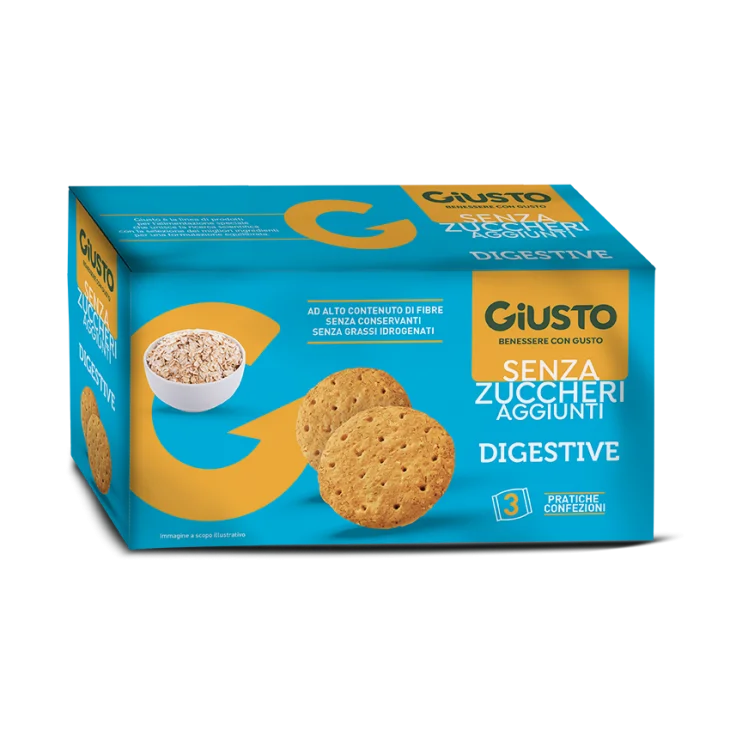 Giusto Digestive Biscotti Senza Zucchero 350 g