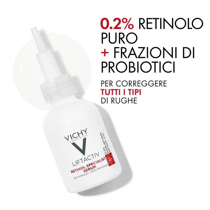 Vichy Liftactive Retinol Serum Siero Antirughe Viso 30 ml