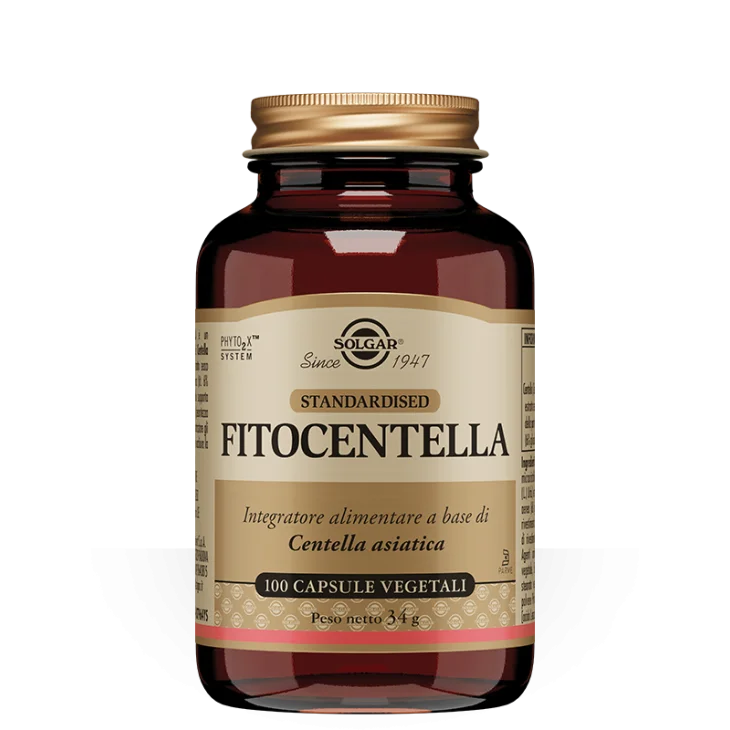 Solgar Fitocentella Integratore per il Microcircolo 100 capsule vegetali