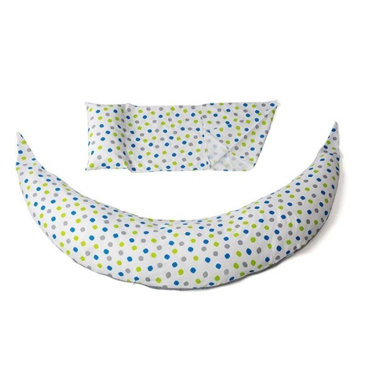 Nuvita Dreamwizard Cuscino Gravidanza e Allattamento Big Dots