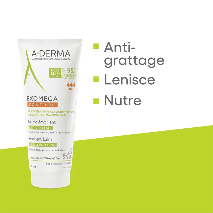 A-Derma Exomega Control Balsamo Emolliente Anti Prurito 200 ml