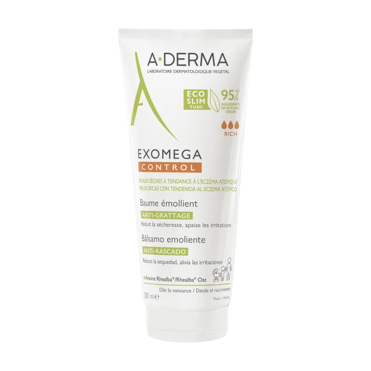 A-Derma Exomega Control Balsamo Emolliente Anti Prurito 200 ml