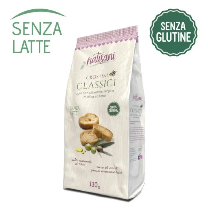 Natisani Crostini Classici Senza Glutine 130 g