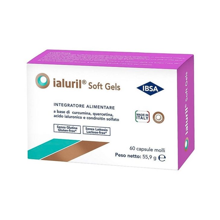 Ibsa Ialuril Soft Gels Integratore per la Cistite 60 capsule molli