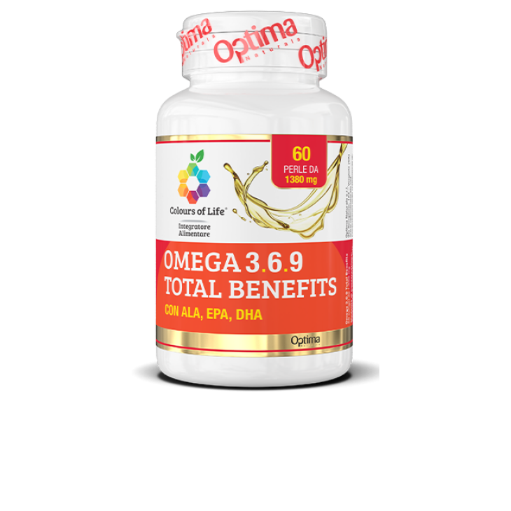 Colours Of Life Omega 369 Total Benefits Integratore Antiossidante 60 softgel