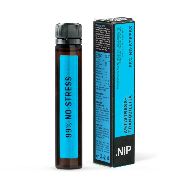 NIP 99% No Stress Integratore per lo Stress Fisico e Mentale 25 ml