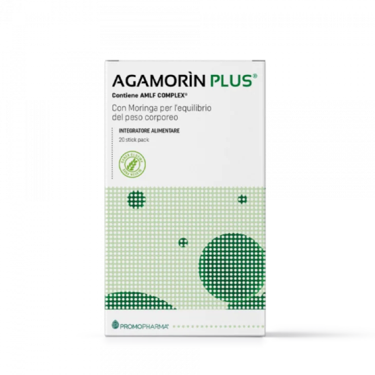 PromoPharma Agamorin Plus Integratore per l'Equilibrio Corporeo 20 bustine