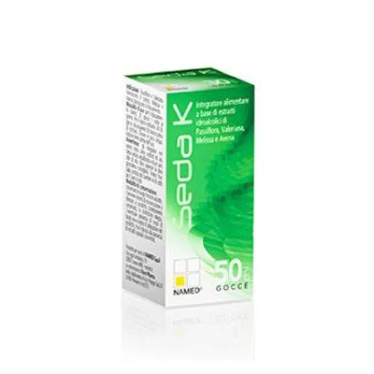 Named Seda K Integratore per il sonno e Rilassamento 50 ml