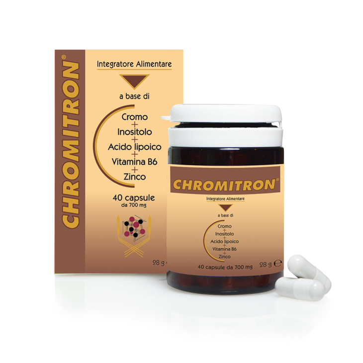 Chromitron Integratore per il Controllo della Glicemia 40 capsule