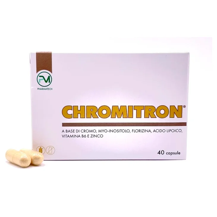 Chromitron Integratore per il Controllo della Glicemia 40 capsule