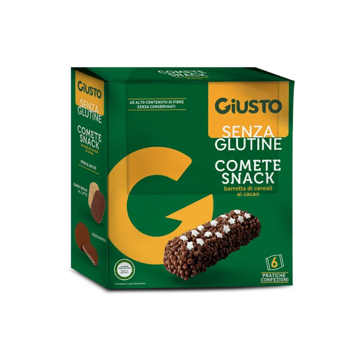 Giusto Senza Glutine Comete Snack 120 g
