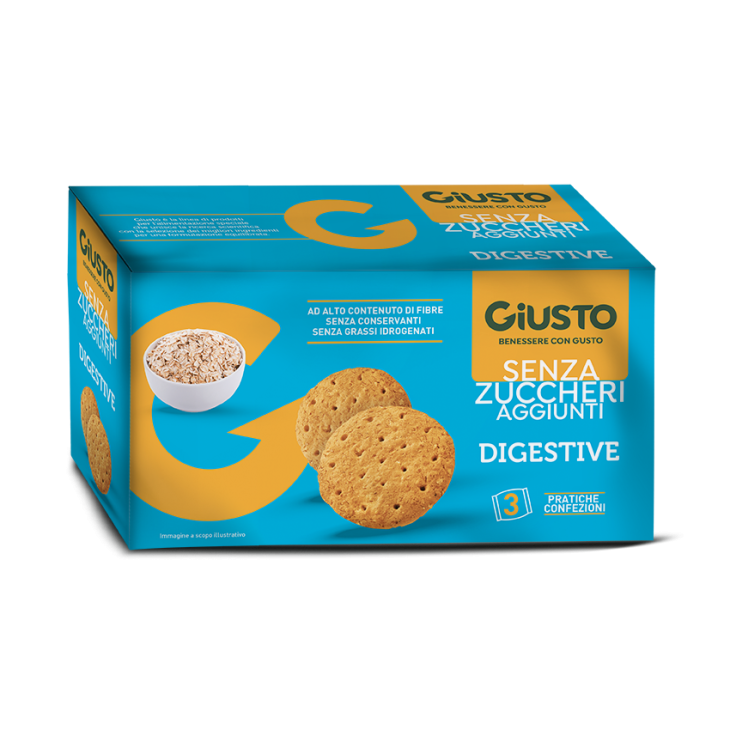 Giusto Digestive Biscotti Senza Zucchero 350 g