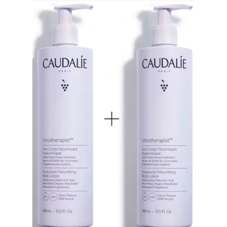 Caudalie Vinotherapist Duo Trattamento Corpo Nutriente 400 ml + 400 ml