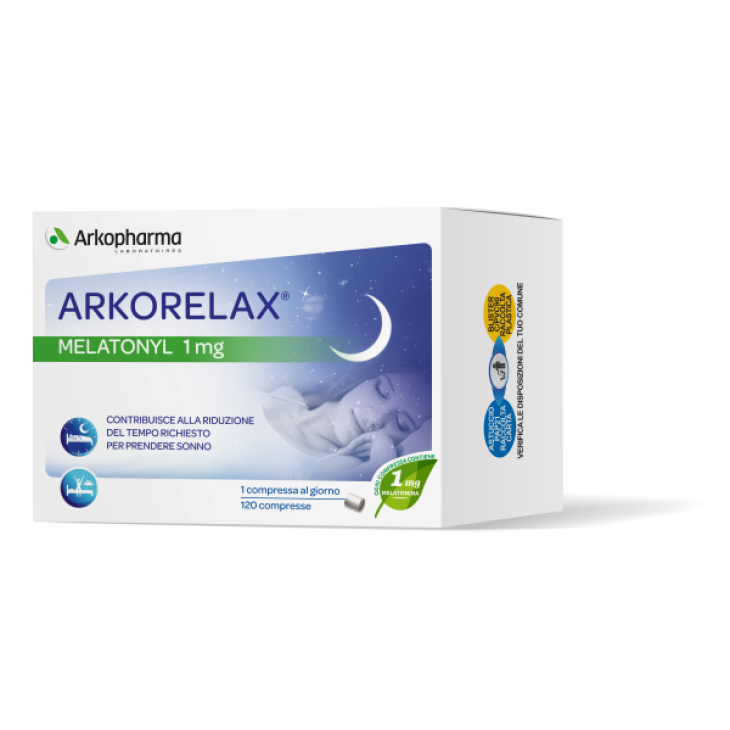 Arkopharma Arkorelax Melatonyl Integratore per il Sonno 120 compresse