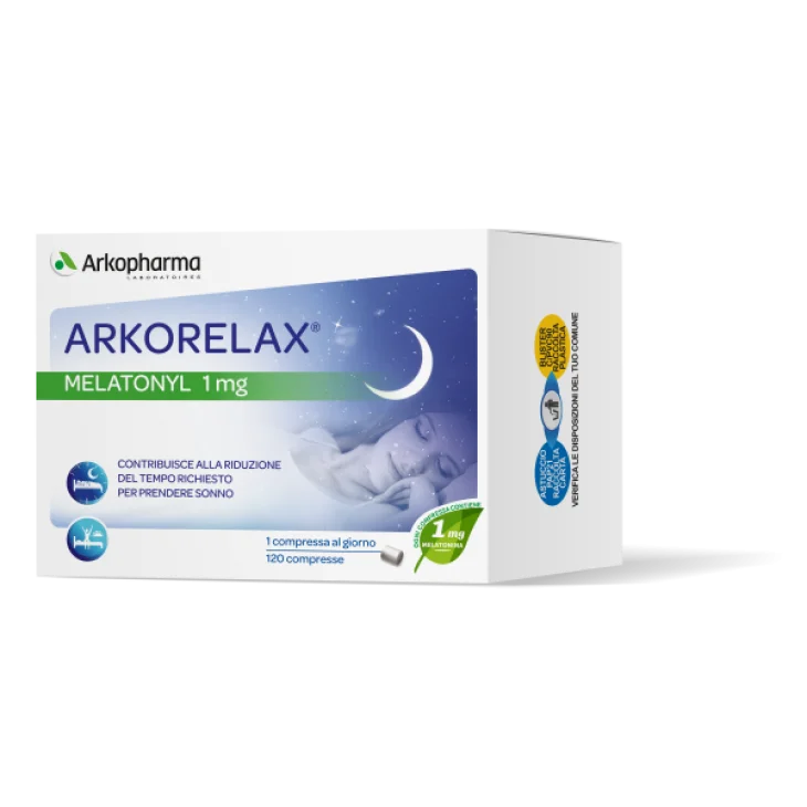 Arkopharma Arkorelax Melatonyl Integratore per il Sonno 120 compresse