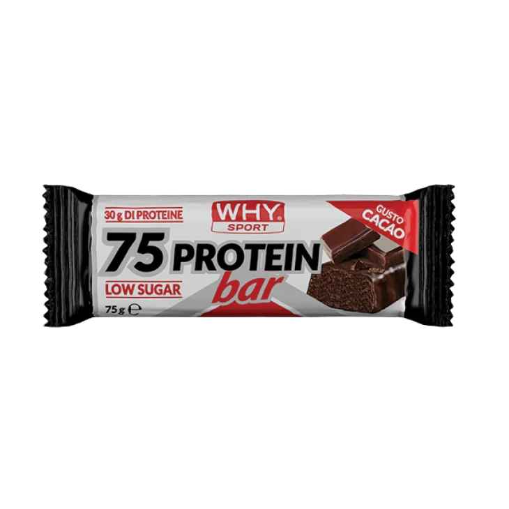Whysport 75 Protein Bar Barretta Proteica Gusto Cacao 75 g