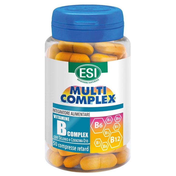 Esi Vitamine B Complex Integratore di Vitamine del Gruppo B 50 compresse