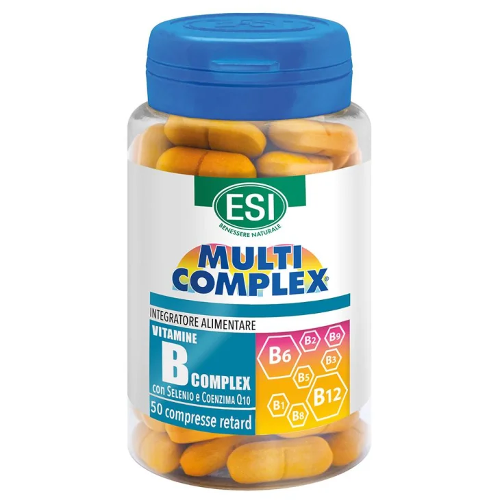 Esi Vitamine B Complex Integratore di Vitamine del Gruppo B 50 compresse