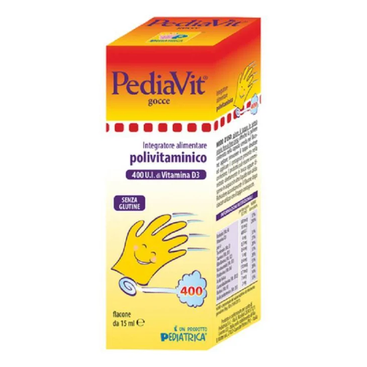 Pediavit Gocce Integratore Multivitaminico per Bambini 15 ml