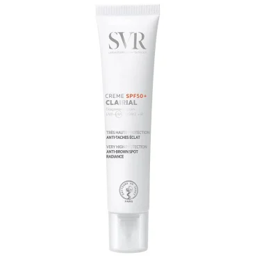 SVR Clairial Creme SPF50+ Protezione Solare Viso Anti-Macchie Illuminante 40 ml