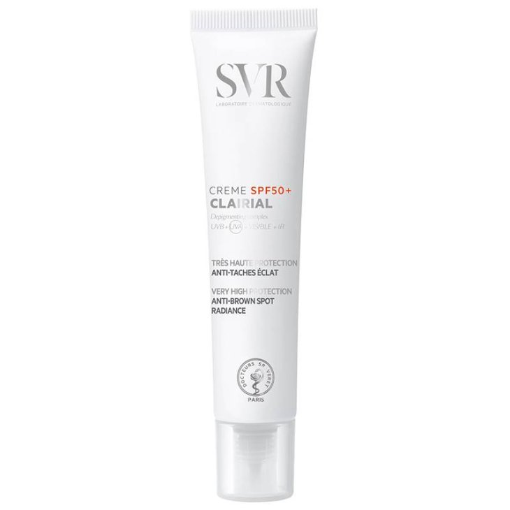 SVR Clairial Creme SPF50+ Protezione Solare Viso Anti-Macchie Illuminante 40 ml