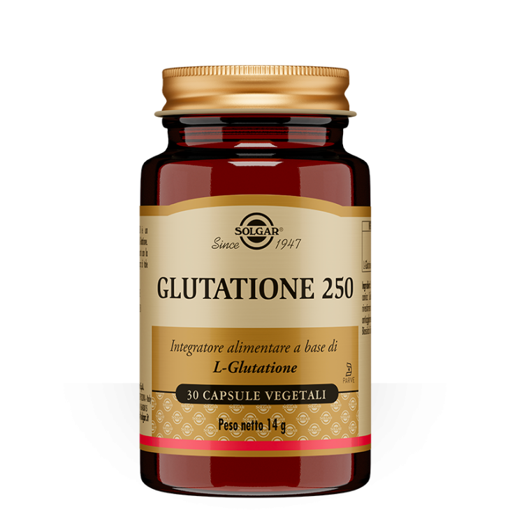 Solgar Glutatione 250 Integratore Antiossidante 30 capsule