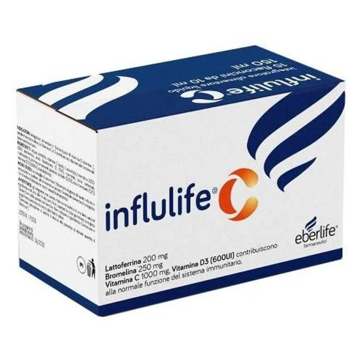 Influlife C Integratore per le Difese Immunitarie 15 flaconcini