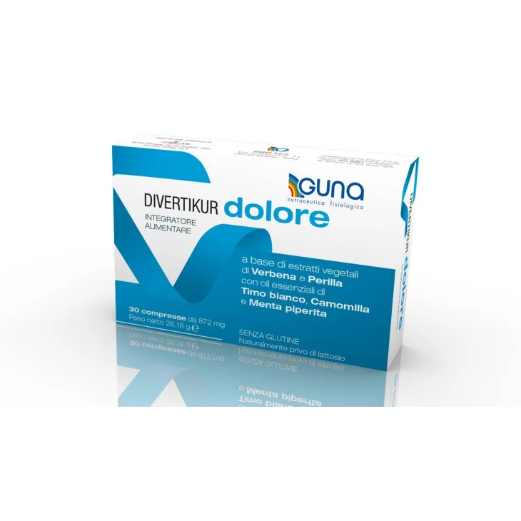 Guna Divertikur Dolore Integratore per il Benessere Intestinale 30 compresse