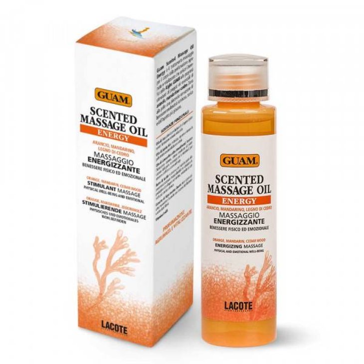 Guam Scented Massage Oil Energy Massaggio Energizzante 150 ml