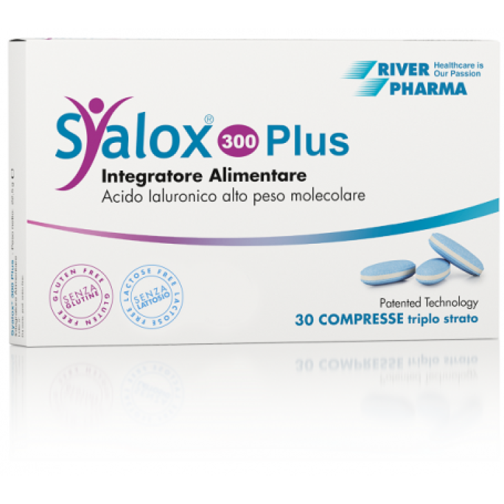 Syalox 300 Plus Integratore di Acido Ialuronico per la Pelle 30 compresse