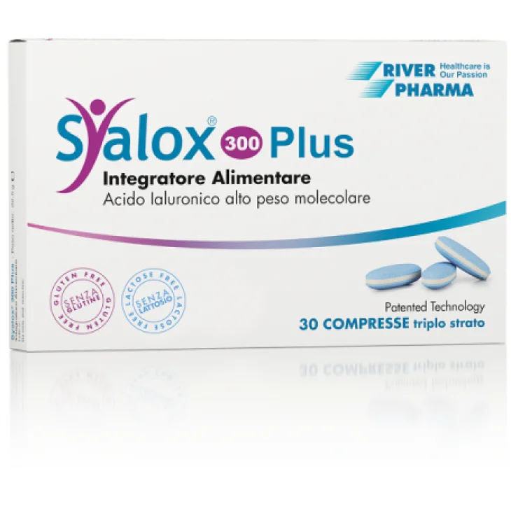 Syalox 300 Plus Integratore di Acido Ialuronico per la Pelle 30 compresse