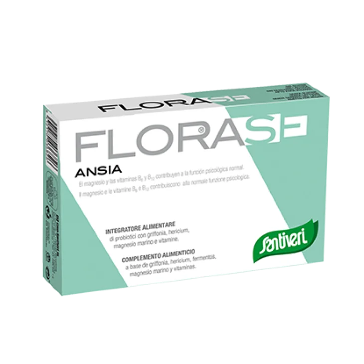 Santiveri Florase Ansia Rimedio Naturale per lo Stress 40 compresse